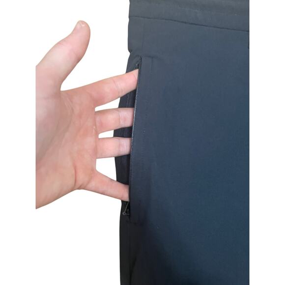 NxTSTOP Men's Large Black Travleisure Tech Pant Stretch Lightweight Pockets - Picture 2 of 9